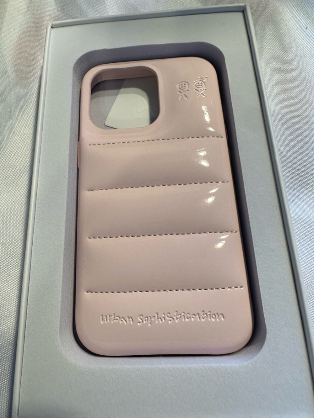 Urban Sophistication The Puffer Case Strawberry Frozen Yogurt iPhone 1 Pro NIB